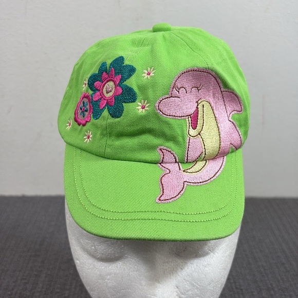 Kid Tees by Stephen Joseph Florida Keys Baseball Hat Infant Baby Toddler Dolphin - Picture 1 of 14